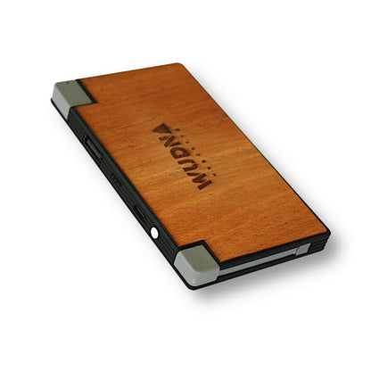 WUDN Handcrafted - Customizable Slim-Dual Wooden Power Bank