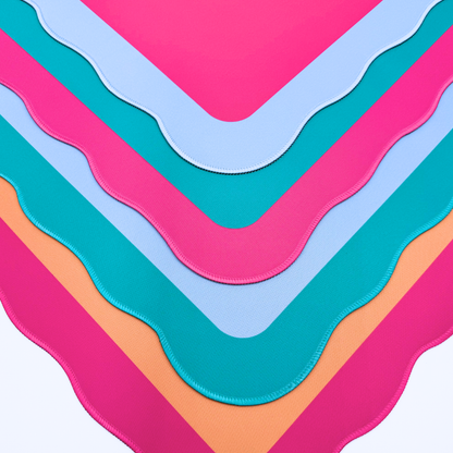 My Fair Mahjong - MINI MAHJONG MAT  |  Color Wave  |  21" x 21"