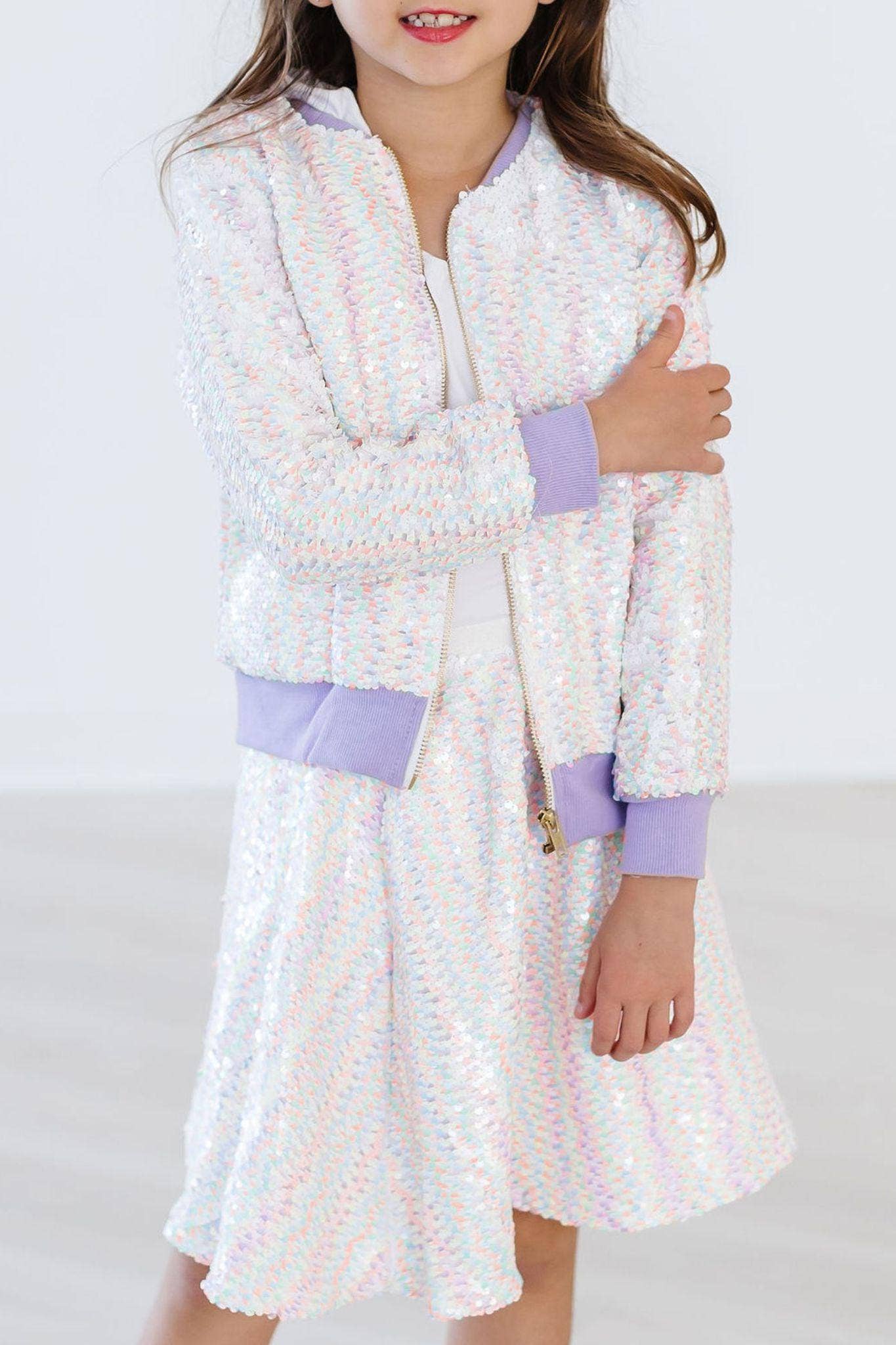 Mila & Rose - Unicorn Flip Sequin Jacket