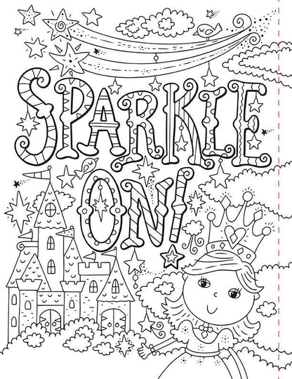 Mindful Sticker By Number: Unicorns