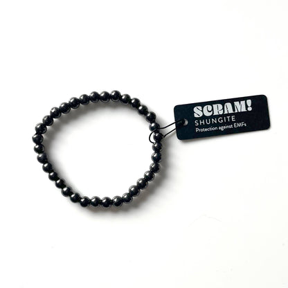 Scram! Shungite Bracelet