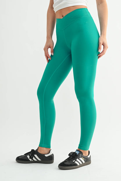 Mono B - Venice Crossover Waist Leggings