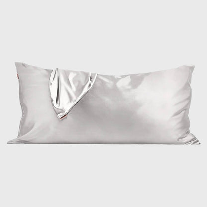 KITSCH - Satin Pillowcase King - Silver