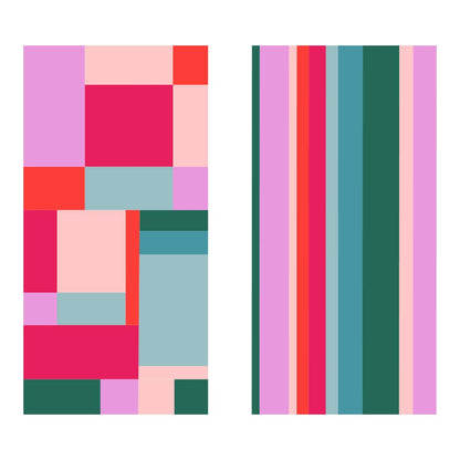 Katydid - Color Block Beach Quick Dry Towel