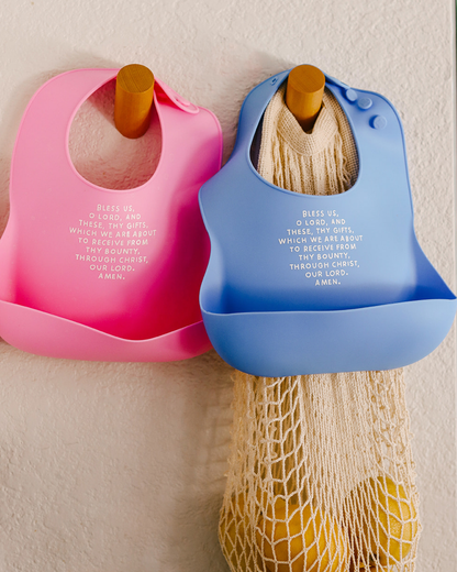 Be A Heart - Meal Blessing Silicone Bib