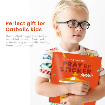 Catholic Family Crate® - Pray by Sticker: Mass Sticker Book