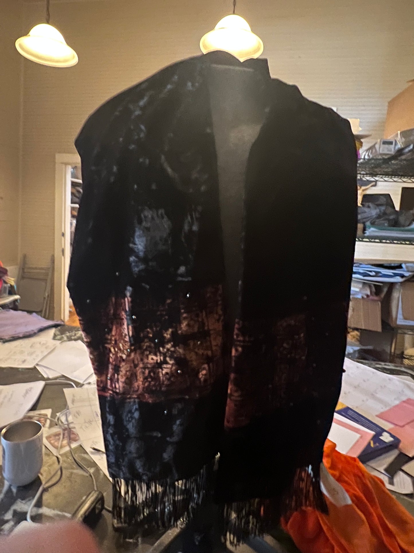 Velvet Scarfs and Shawls