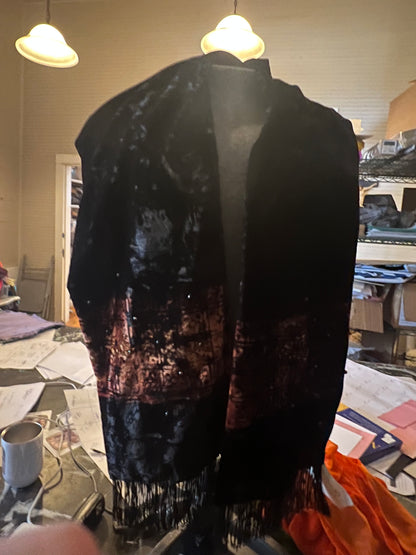 Velvet Scarfs and Shawls