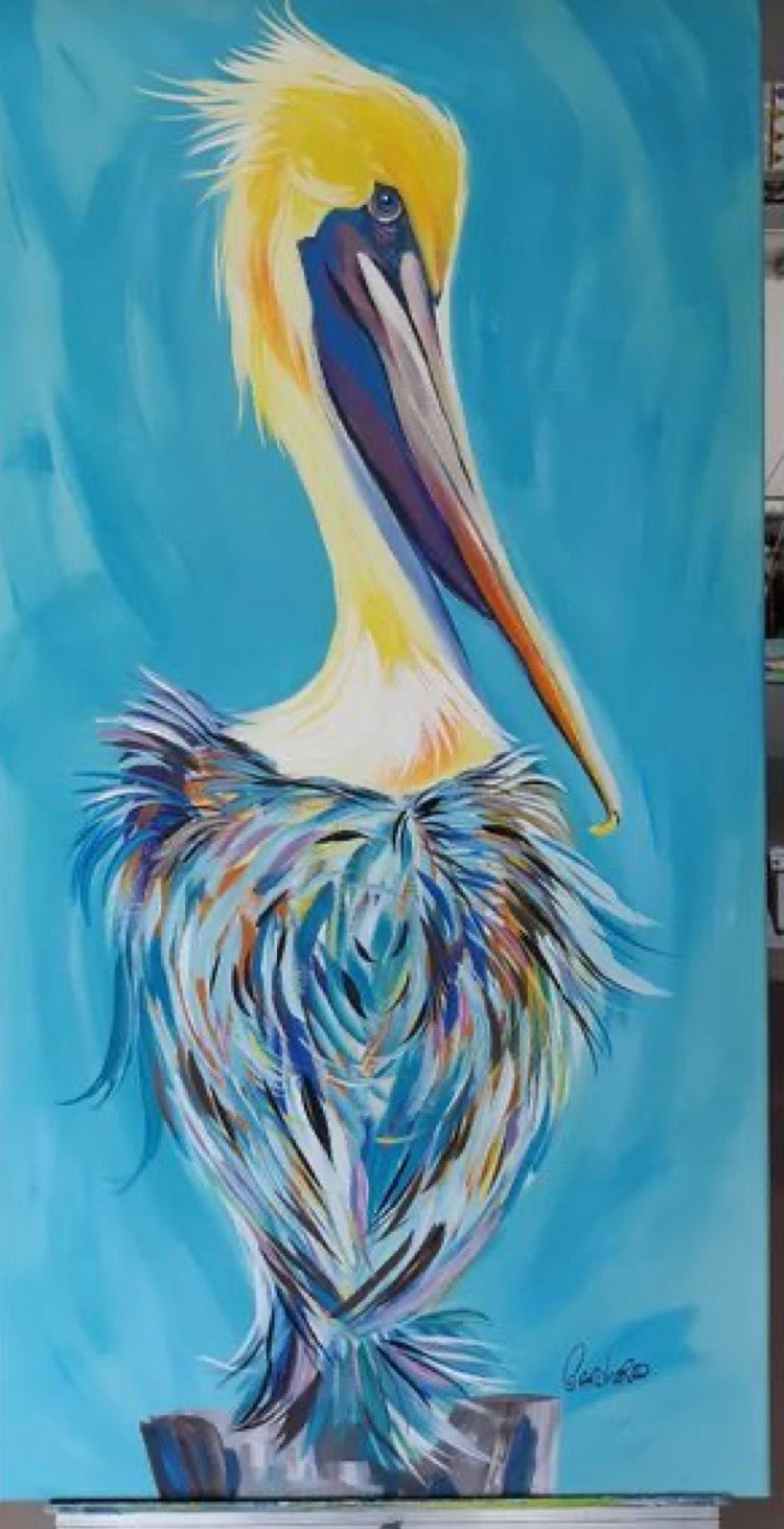 🦞 Bayou Brushstrokes: A Louisiana Sip & Paint Night