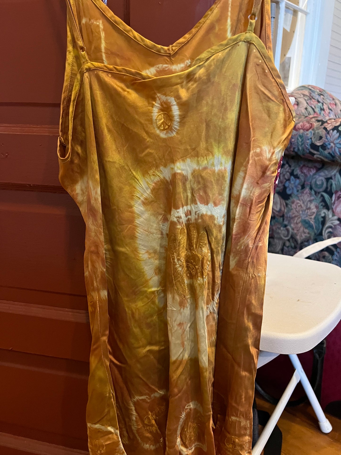 Silk Yellow Top