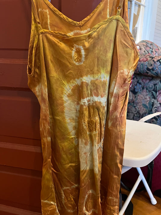 Silk Yellow Top