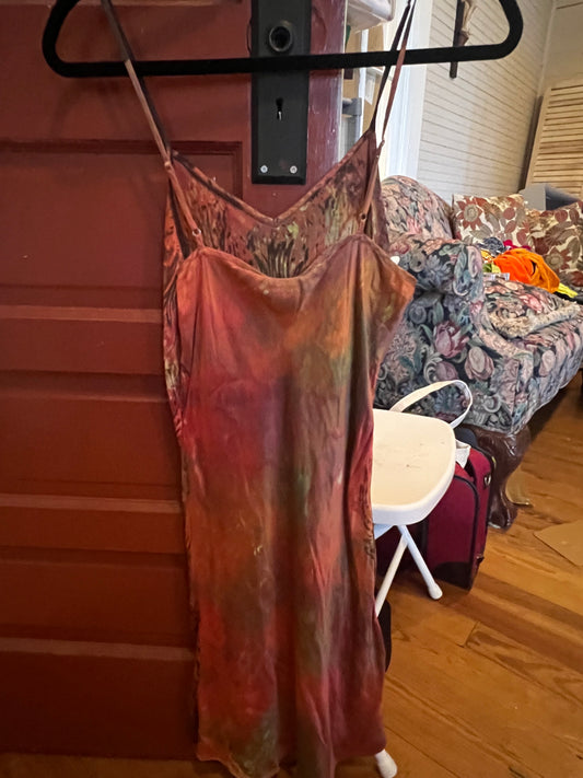 Red, Orange, and Green Top
