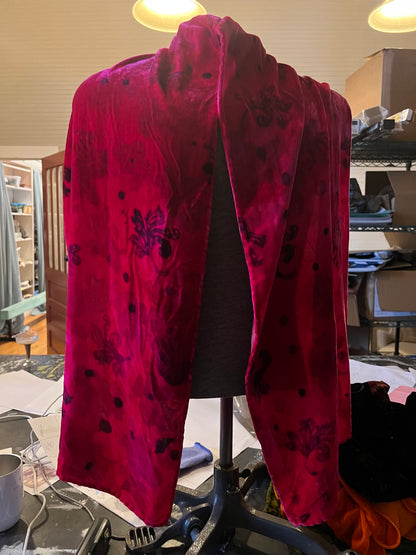 Velvet Scarfs and Shawls