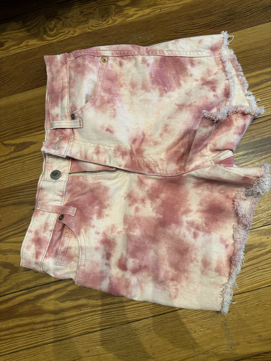 TieDye Levi Shorts