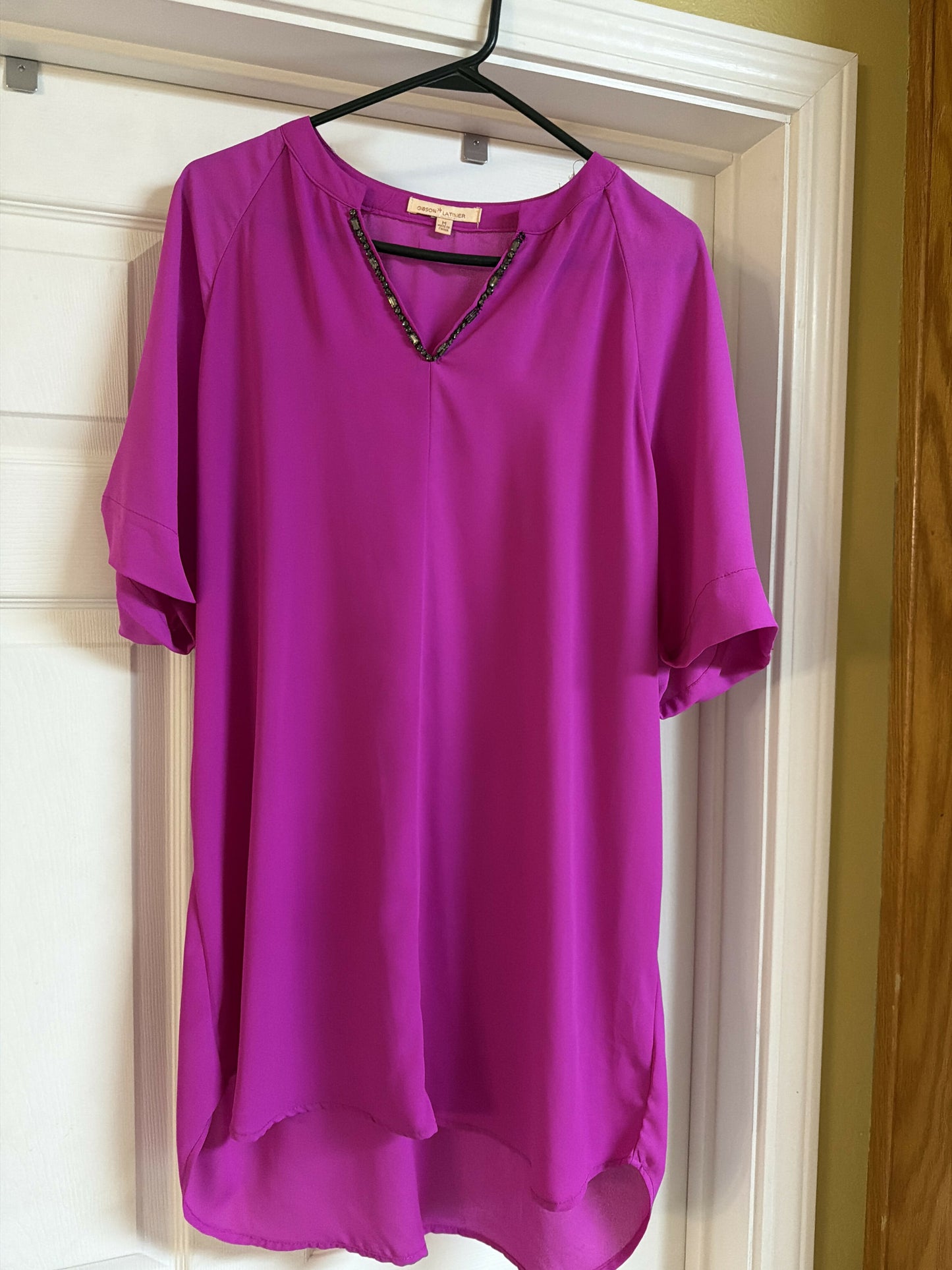 Hot pink dress size med