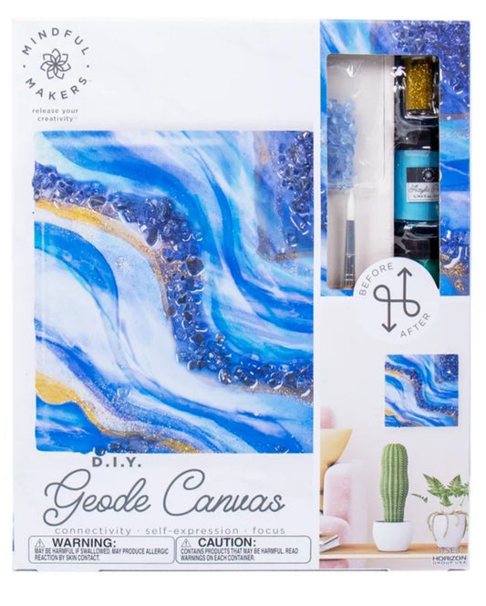 Geode Canvas DIY kit
