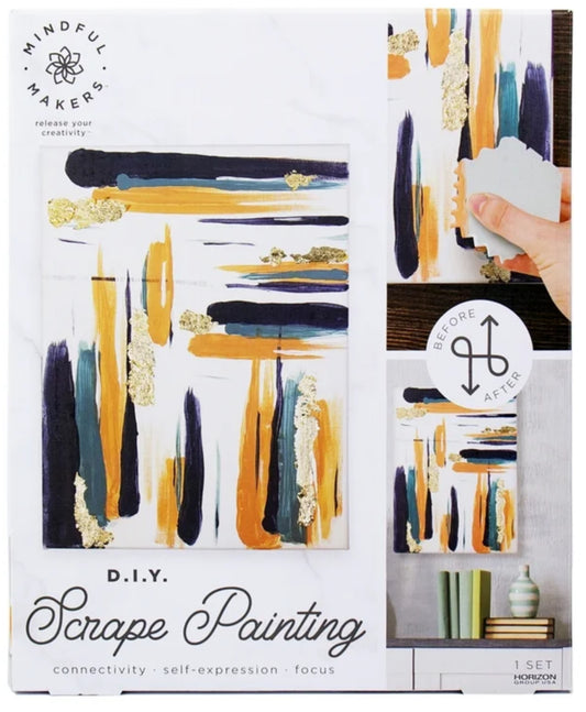 Scrape Painting DIY
