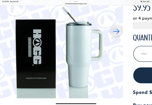 Hogg Big Swig 40oz tumbler