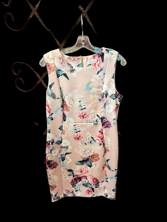 Calvin Klein Pink Floral Dress