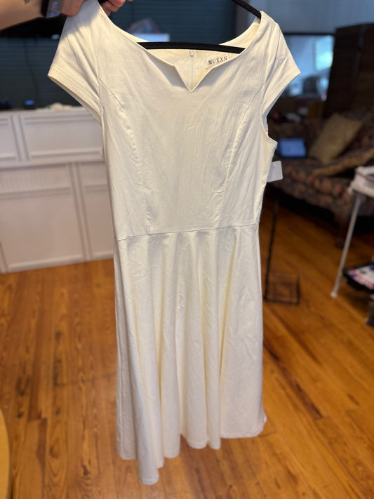 Bridal shower dress MUXXN off white