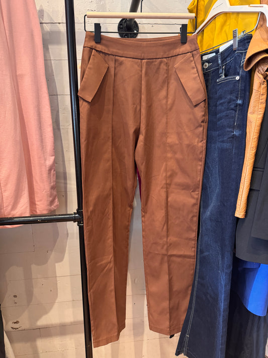 Rust/Brown Tailored Pants