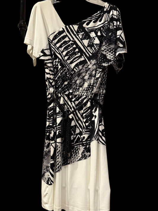 Black and White cocktail dress