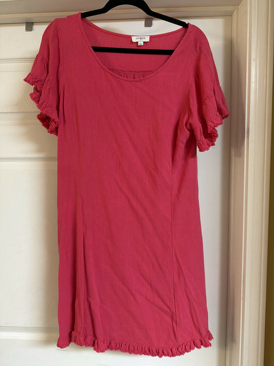 Red dress size large