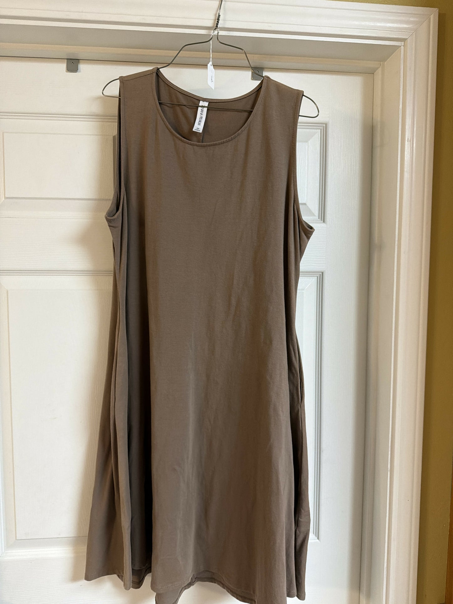 Brown dress size 2x