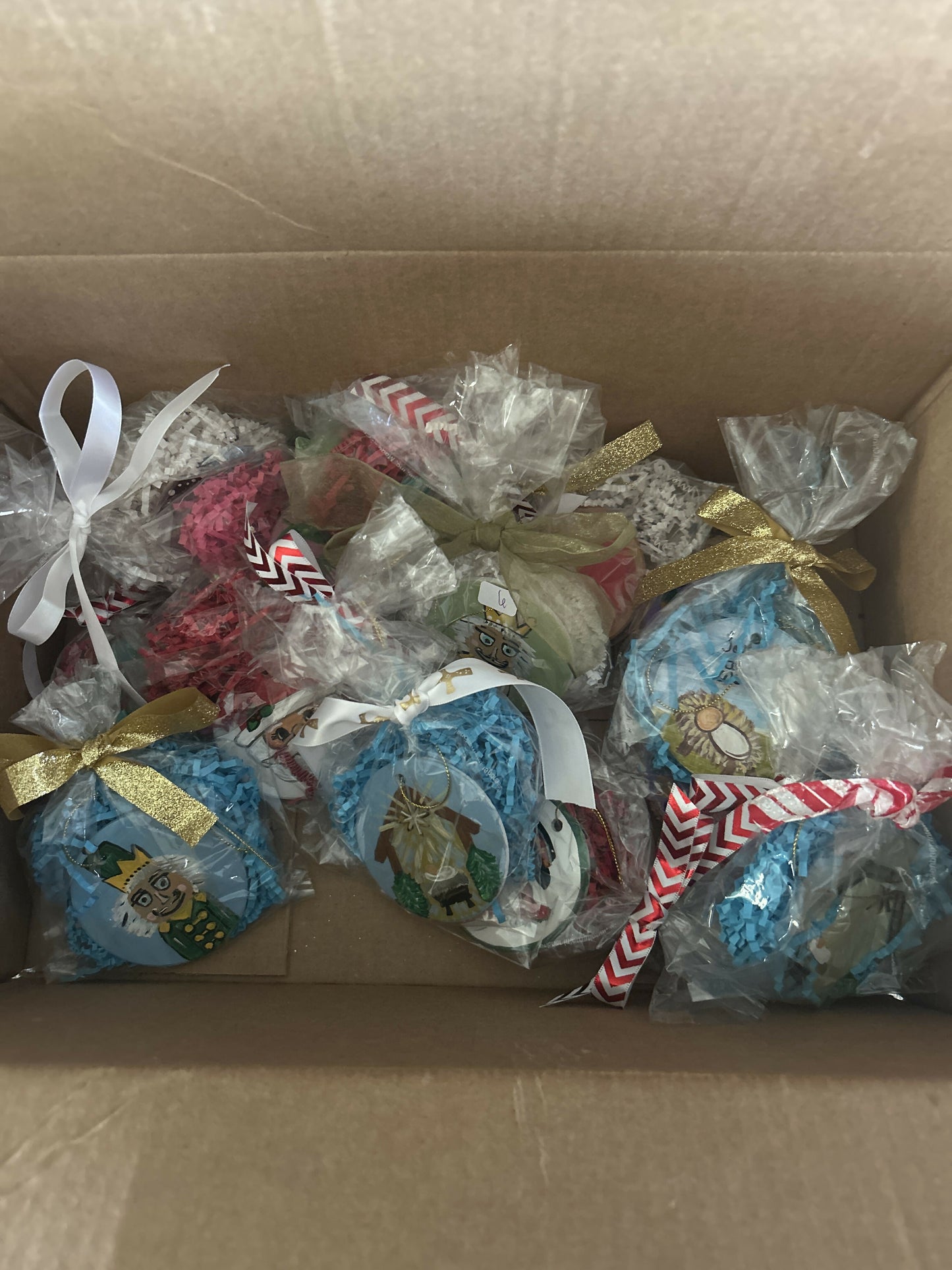 Hand painted ornaments