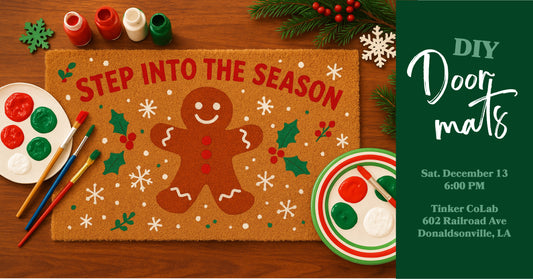Step into the Season—DIY Doormats