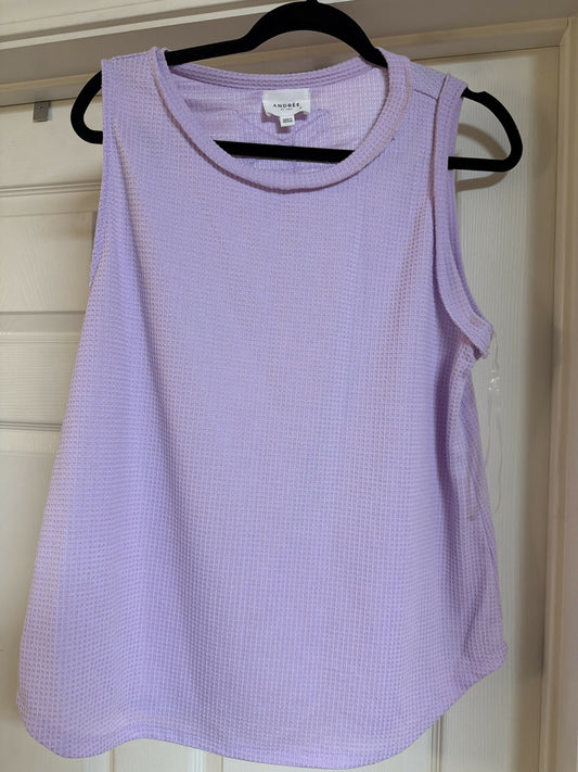 Light purple tank size Large
