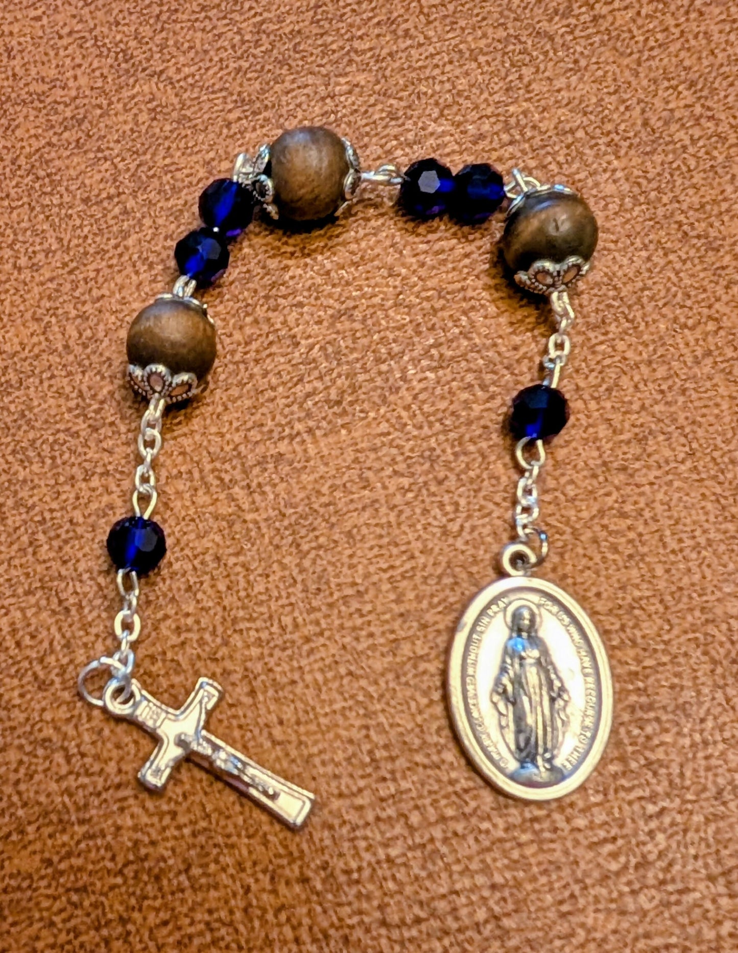 Three Hail Mary chaplet