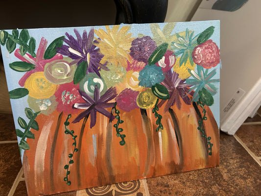 Small Blooming Pumpkin