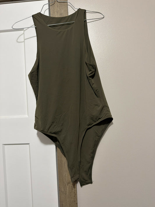 green bodysuit- size large