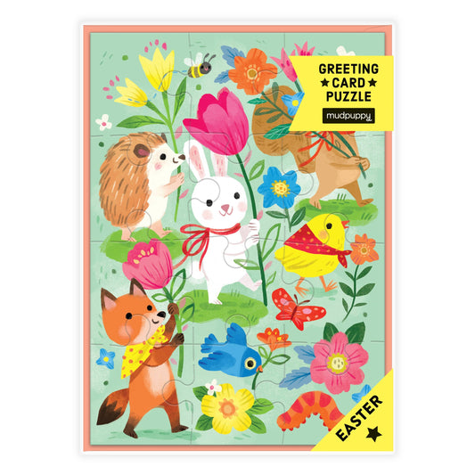 Chronicle Books - Hoppy Easter! Greeting Card Puzzle