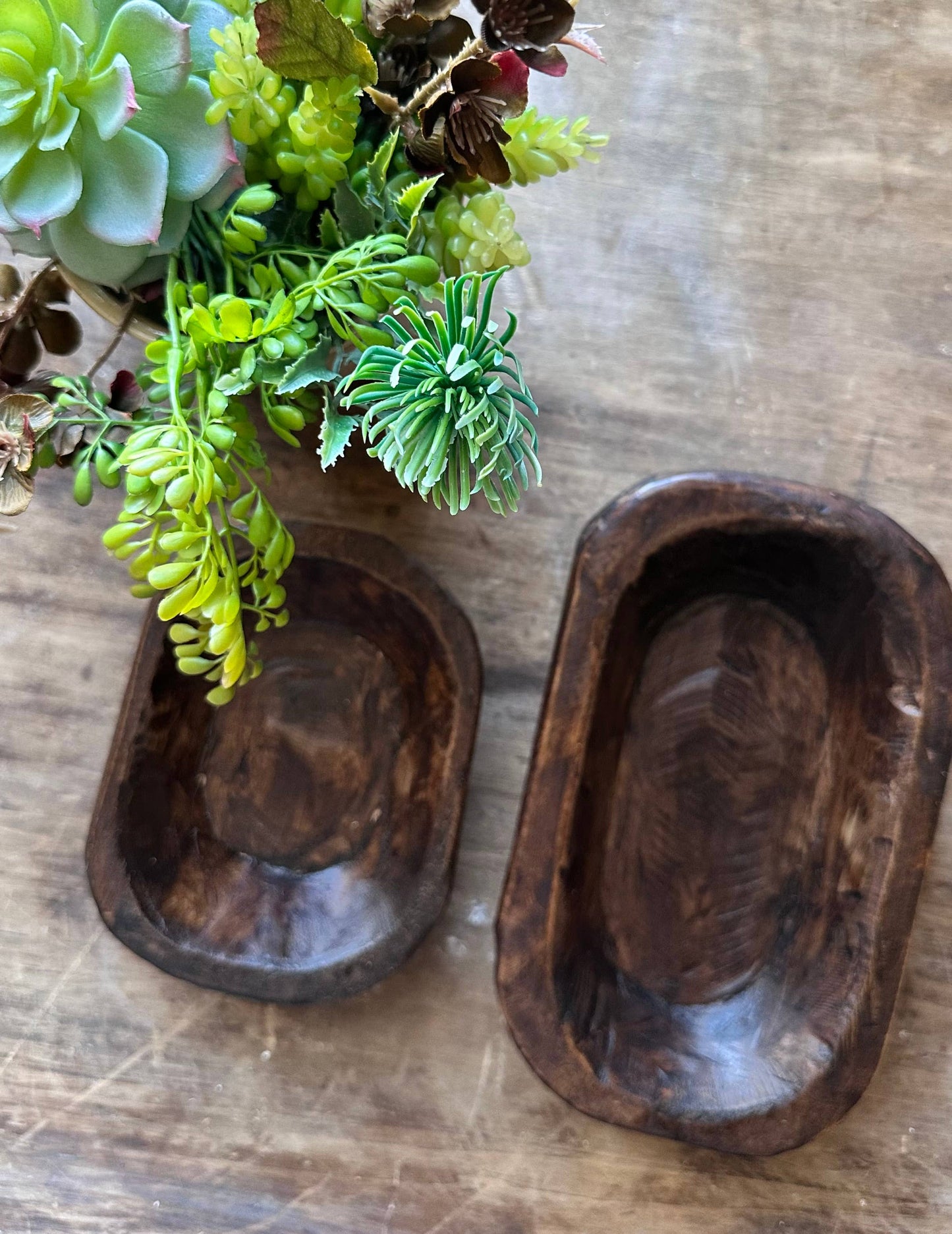 Stash Style - Hand Carved Wooden Bowl