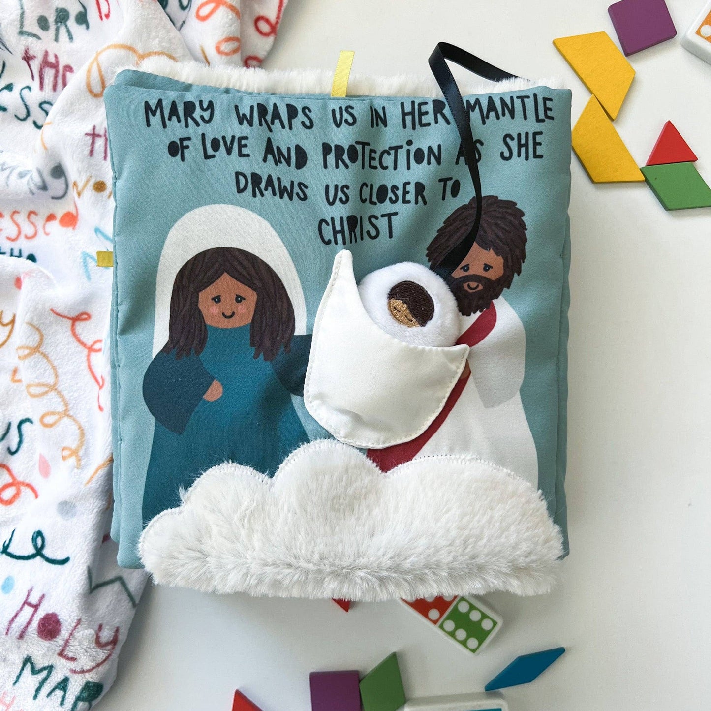 The Little Rose Shop - Wrapped in Mary's Mantle Quiet Book