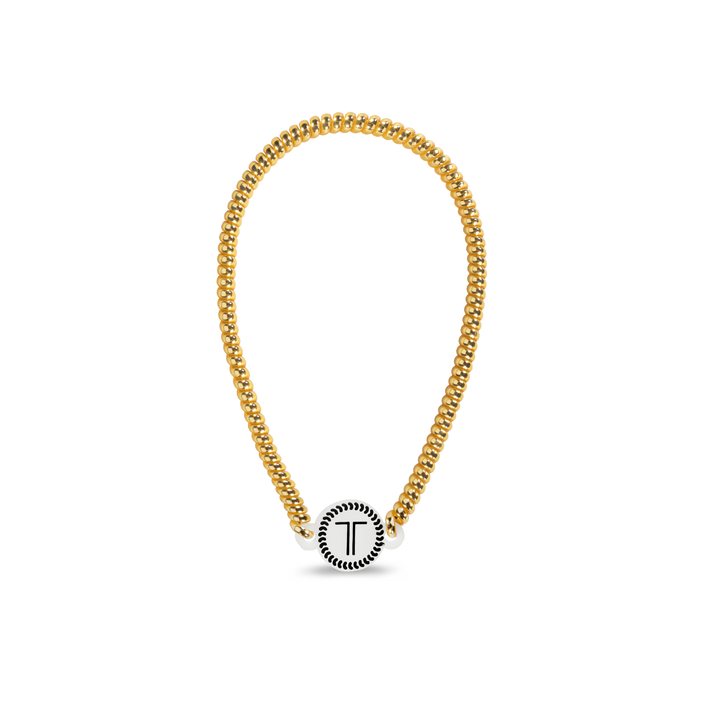 TELETIES - Spiral Hair Coil Headband | Sunset Gold