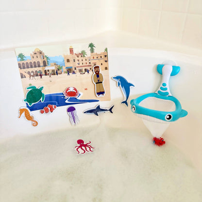 Saintly Heart LLC - Jonah and the Whale Bath Set