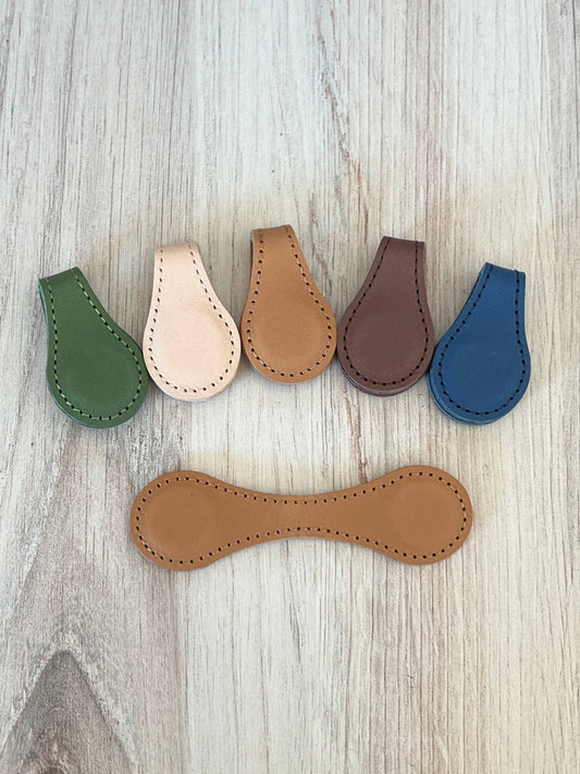 KW Laser Supplies - Leather Magnetic Bookmark