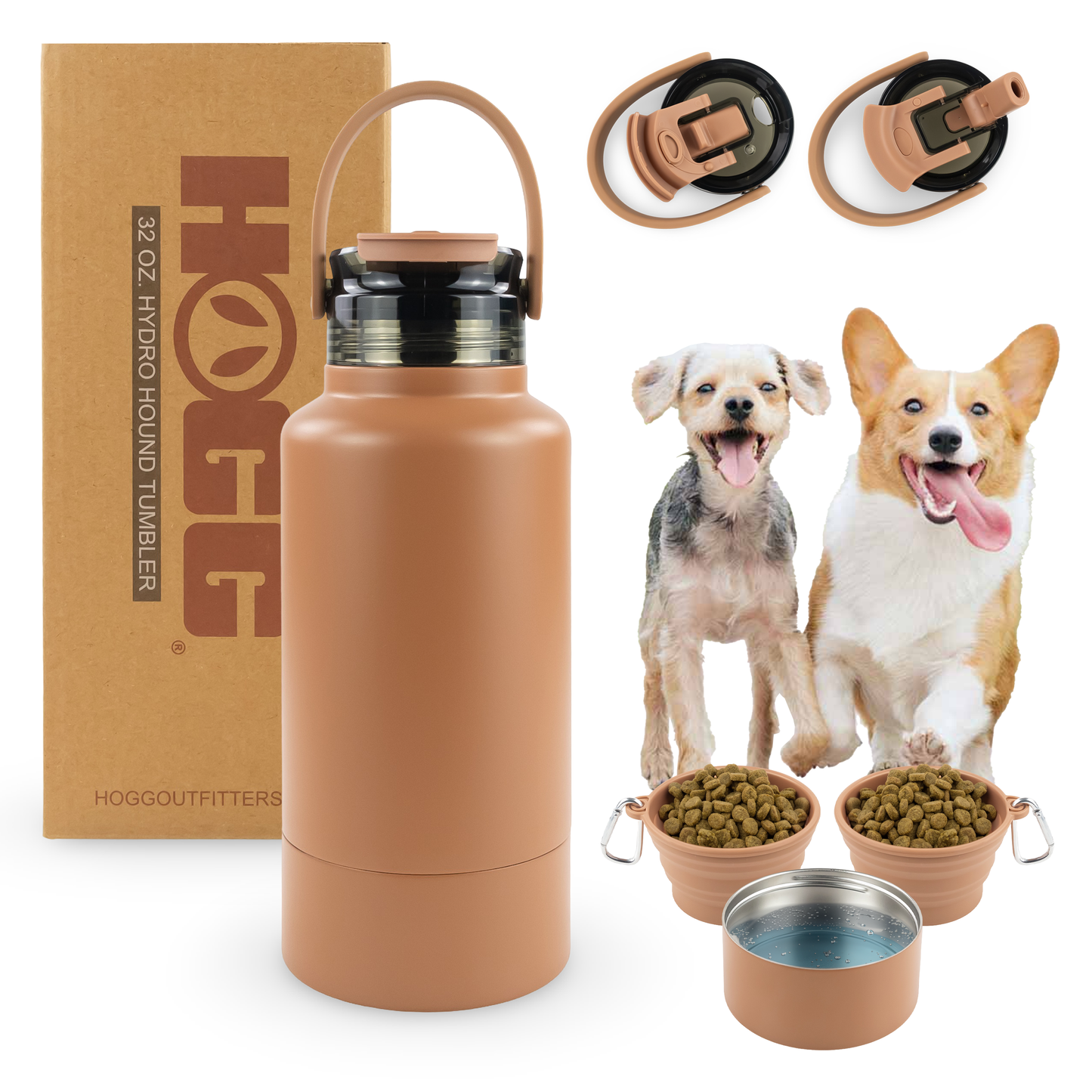Hogg Outfitters - 32oz POWDER COATED HYDRO HOUND TUMBLER