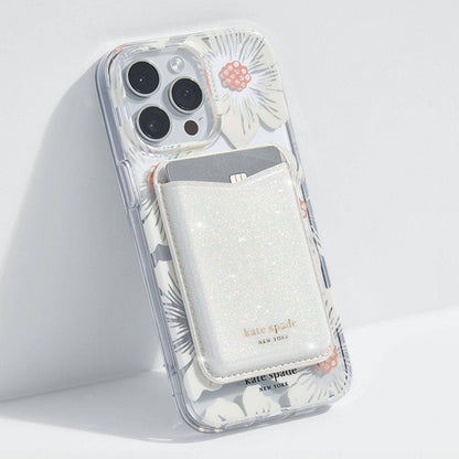 Case-Mate - Kate spade new york Wallet MagSafe White Glitter