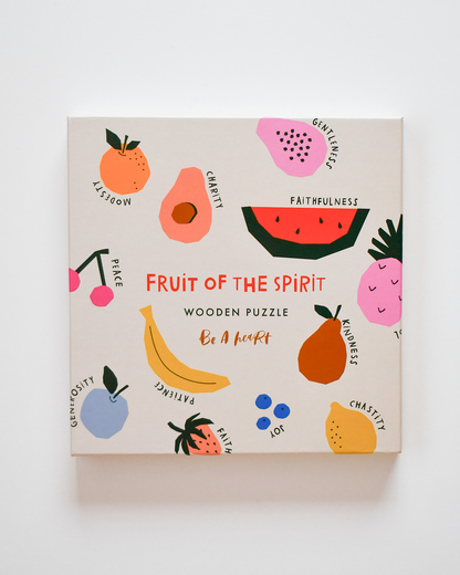Be A Heart - Fruit of the Spirit Wooden Puzzle