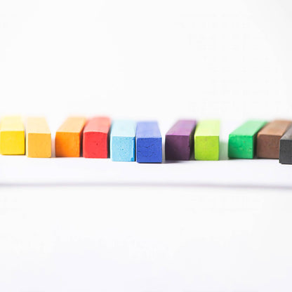 elseware unplug / eco-kids - Pastel Sticks - Talc-Free Oil Pastels - 12 Non-Toxic Colors