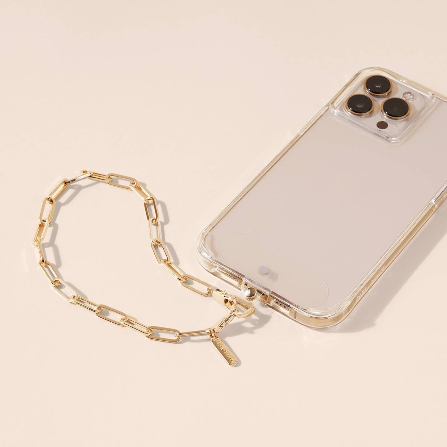 Case-Mate - Chunky Chain Phone Wristlet (Gold)