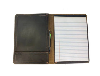 Oak River Company - Large Leather Legal Note Pad Portfolio