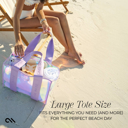 Case-Mate - Case-Mate Soap Bubble Beach Tote Shoulder Bag - Iridescent