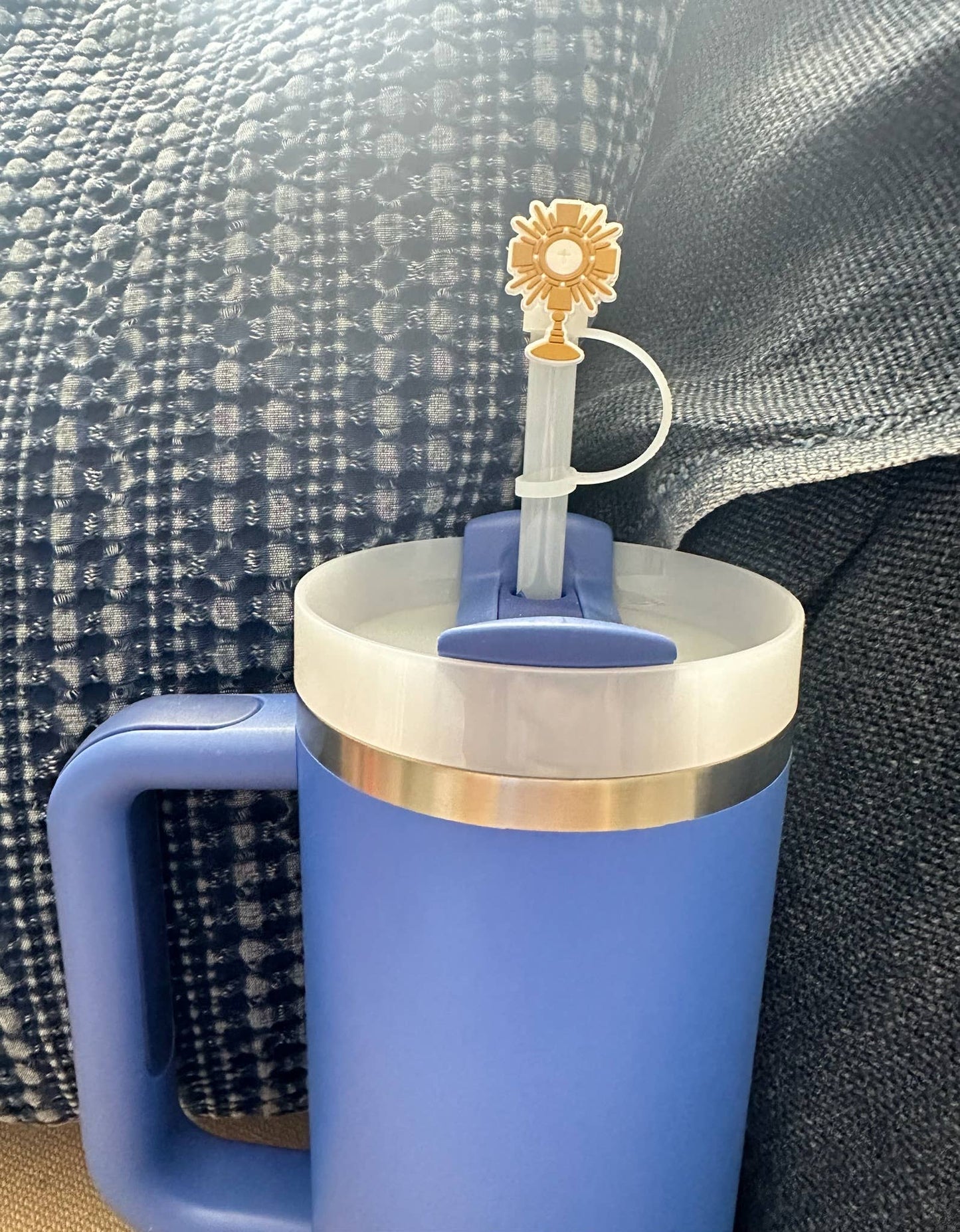 Saintly Heart LLC - Catholic Straw Toppers: Adoration (a 2 pack!)