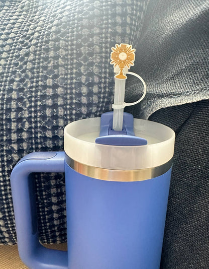Saintly Heart LLC - Catholic Straw Toppers: Adoration (a 2 pack!)