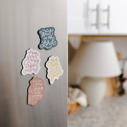 The Daily Grace Co - Turn Your Eyes Upon Jesus Magnet Collection